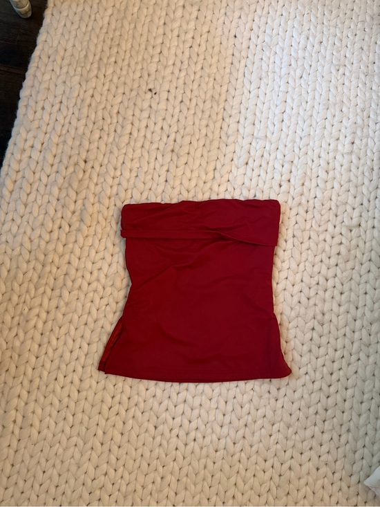 Princess Polly Tops - Princess Polly Crimson Strapless Tube Top